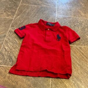 Polo by Ralph Lauren Kids Classic Red Polo